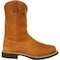 Georgia Boot Carbo-Tec, Men's Wellington, 9 2E, SPR Leather, 11 in Height, Prairie Chestnut G5814 - alternate 4